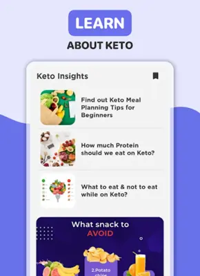 Keto Manager Low Carb Diet android App screenshot 0